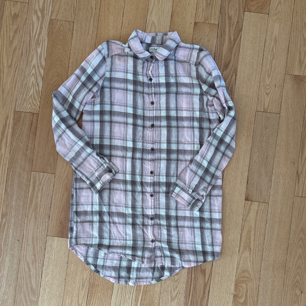 💕 soft flannel night shirt 💕